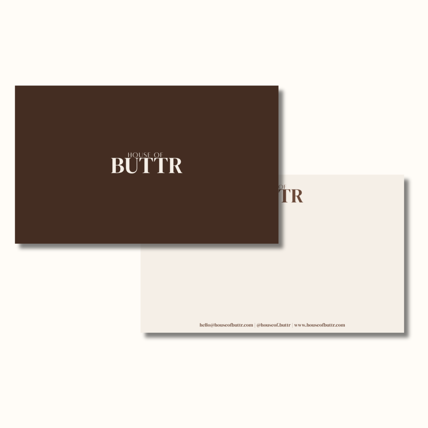 The BUTTR Card