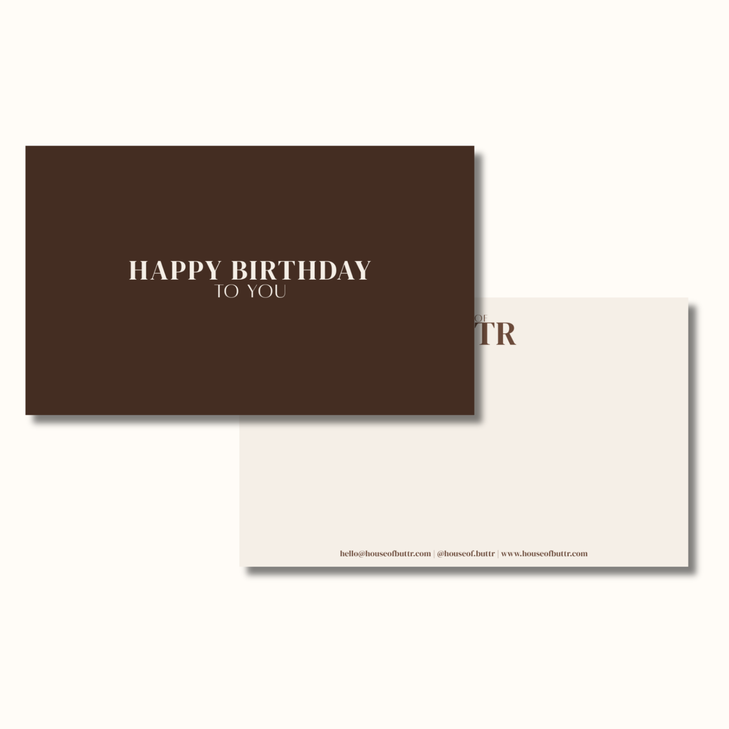Happy Birthday Card